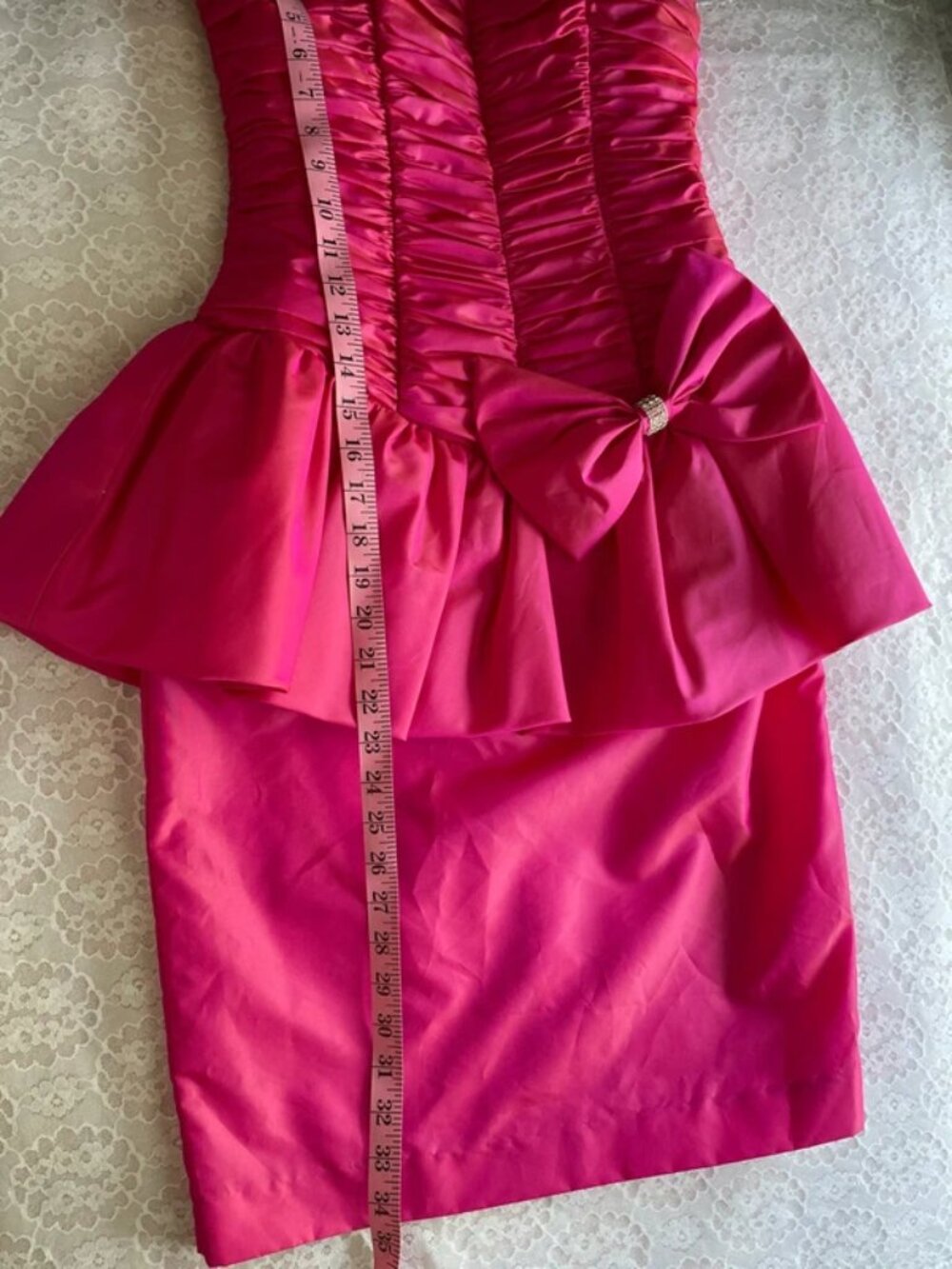 vtg jessica howard pink party dress - Picture 2 of 3